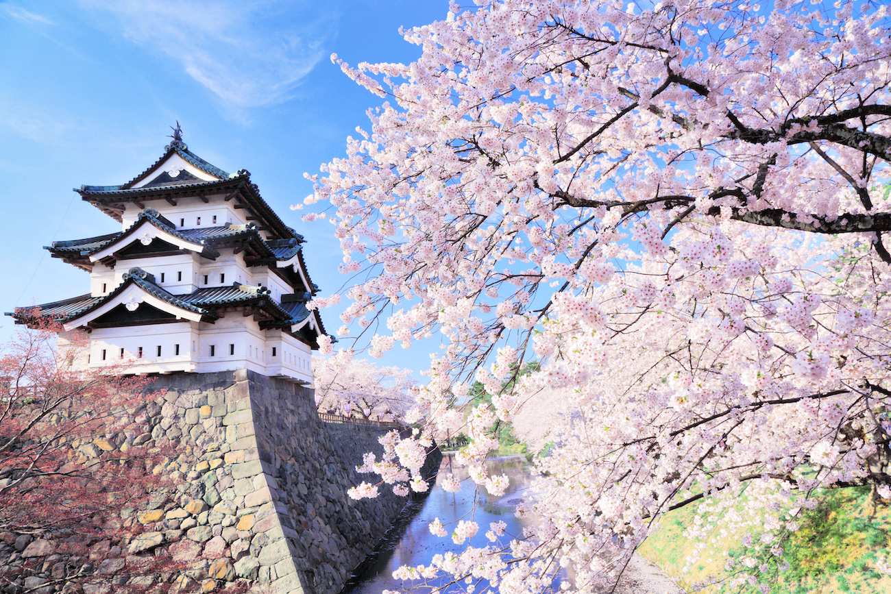 El castillo de Aizuwakamatsu El castillo de Aizuwakamatsu