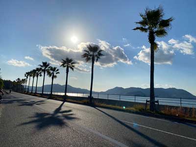 La route de Shimanami kaido しまなみ海道