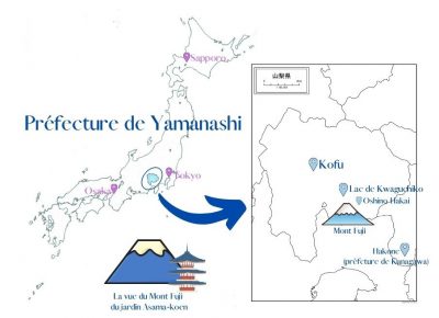 Yamanashi 山梨 -région du Mont Fuji 富士山